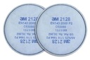 3M 2128 P2 prachový filter, pár