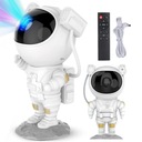 LED NOČNÁ LAMPA PROJEKTOR STARS SKY PROJEKTOR ASTRONAUT PRE DETI DIAĽKOVÝ