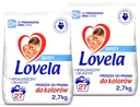 Lovela Baby Color prací prášok 2 x 2,7 kg