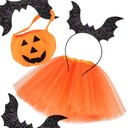 SET PUMPKIN OUTFIRE ZOBRAZENIE HALLOWEENSKEJ SUKNE