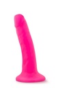 Dildo-NEO 6INCH DUAL HUSTOTA COCK NEON RUŽOVÝ