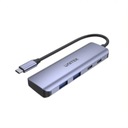 Unitek H1107Q 3.1 USB-C hub, 2x USB-A, 2x USB-C, 5Gbps