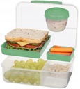 LUNCHBOX VEĽKÝ BPA BEZPLATNÝ OBEDOVNÍK S PRIESTORMI