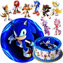 SET TORTY SONIC X CAKE + POSTAVIČKY 8 ks