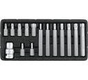 ŠPECIÁLNE KĽÚČE YATO TORX SECURITY T20-T55 15 KUS