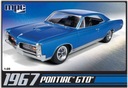 Plastová súprava modelu MPC (USA) - 1967 Pontiac GTO