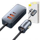 BASEUS RÝCHLA NABÍJAČKA DO AUTOMOBILKU 3x USB/USB-C PD 120W VÝKONNÝ ZDROJ