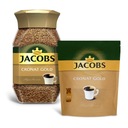 Jacobs Gold instantná káva 200g + 150g náplň