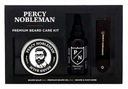 Darčekový olejový balzam na fúzy Percy Nobleman Premium Kit