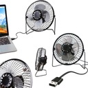 USB VENTILÁTOR, PRENOSNÝ STOLNÝ VENTILÁTOR, TICHÝ