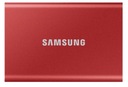 Prenosný disk SAMSUNG T7 1TB USB3.2 GEN.2 červený