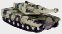 VOJENSKÝ TANK 24 CM 1:32 SVETELNÝ ZVUK POHON KHA