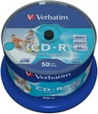 Verbatim Printable CD-R 700 MB 50 ks