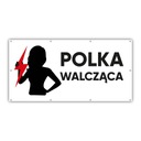 Banner FIGHTING POLISH 120 cm x 60 cm