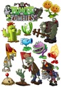 PLANTS VS ZOMBIE tortová oblátka, cukrová potlač A4