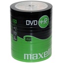 DISKY 100 ks Maxell 4,7GB DVD+R 52x