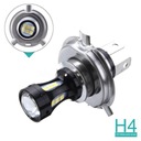 12-24v H4 3030 18 LED SMD svetlomet na motorku re