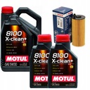 Olej Motul X-clean+ 5W30 filter BMW X3 F25 30 35 dx