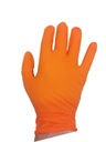 Nitrilové rukavice Gripzzly s diamantovou textúrou Thick Orange XL