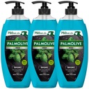 Palmolive Pánsky športový sprchový gél 3v1 3x750ml