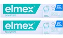 2x 75ml Elmex Sensitive zubná pasta pre citlivé zuby s aminfluoridom