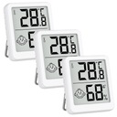 3X DIGITÁLNY A ELEKTRONICKÝ TEPLOMER/HYGROMETER