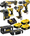 COMBO 4 DCD796 DCF887 DCH273 DCG405 3x5Ah DEWALT