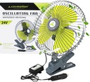 VENTILÁTOR AUTO OTOČNÝ VENTILÁTOR KLIP 24V