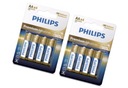 PHILIPS LR6 AA 1,5V PREMIUM Alkalické batérie 8 ks