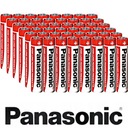 VÝKONNÉ UHLÍKOVÉ BATÉRIE PANASONIC palice R03 AAA 1,5V veľká sada x48