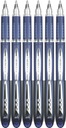 SX-217 JETSTREAM BLUE UNI ROLLER PEN x6