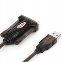 UNITEK CONVERTER ADAPTÉR USB NA RS232 COM RS-232