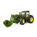 Traktor John Deere 7R 350 s čelným nakladačom