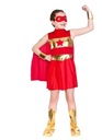 RED SUPER HERO HEROINE OUTFIT 5 KUSOV. 140