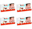 4x100g FERRERO KINDER Mliečne čokolády