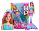 Barbie morská panna Malibu blikajúce svetlá HDJ36