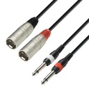 ADAM HALL K3TMP AUDIO KÁBEL 2x XLR - 2x JACK 6m