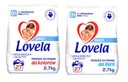 Lovela Baby hypoalergénny prací prášok, biely, pre bábätká, 2x 2,7 kg