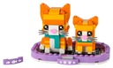 LEGO 40480 BrickHeadz Tabby Ginger Cat