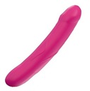 OBOJSTRANNÝ DILDO PENIS 22 CM VAGINÁLNY A ANÁLNY MAGENTA