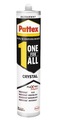 Pattex ONE FOR ALL Crystal univerzálne lepidlo 290 g