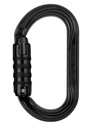 Karabína PETZL Oxan Triack-Lock M72A TLN čierna