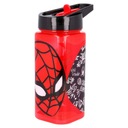 fľaša pohár so slamkou SPIDERMAN štvorcový 530ml