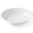 OPTIMA podšálka na šálku kávy, biely porcelán, priem. 90mm sada 12 ks. -