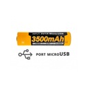 Nabíjacia batéria FENIX USB ARB-L18U 18650 3500mAh 3,6V