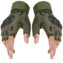 BEZPRSTOVÉ TAKTICKÉ RUKAVICE MILITARY SURVIVAL XL