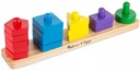 Drevené puzzle TVARY A FARBY Melissa&Doug