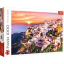 Puzzle 1000 dielikov. Západ slnka nad Santorini