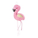 Narodeninová piñata Flamingo ružová narodeninová veľká 55cm PartyDeco 1 kus