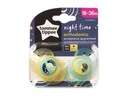 TOMMEE TIPPEE NIGHT UKLIDŇUJÚCI cumlík 18-36M X2